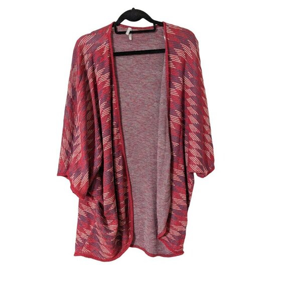 Vanity Fall Boho Open Kimono Soft Knit Stretch Cardigan Sweater Office Lagenlook - Picture 1 of 10